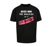 F4NT4STIC T-Shirt 'Sex Pistols NMTB Original Album' rose / noir / blanc, Taille XS