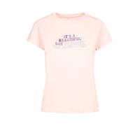 F4NT4STIC T-shirt 'Smash The Patriarchy Iternationaler Frauentag' mélange de couleurs / rose, Taille XL