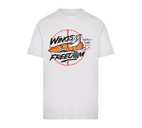 F4NT4STIC T-Shirt 'Sniper Elite 3 Wings Of Freedom Achievement' orange / rouge / noir / blanc, Taille 5XL
