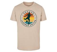 F4NT4STIC T-Shirt 'Soccer Legends United' sable / mélange de couleurs, Taille XXXL