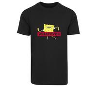 F4NT4STIC T-Shirt 'Spongebob Schwammkopf' mélange de couleurs / noir, Taille XXL