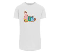 F4NT4STIC T-Shirt 'Spongebob Schwammkopf Patrick Star' blanc, Taille XXL