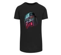 F4NT4STIC T-Shirt 'Star Wars Mandalorian Mandalore' mélange de couleurs / noir, Taille XXL