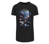 F4NT4STIC T-Shirt 'Star Wars ' mélange de couleurs / noir, Taille M