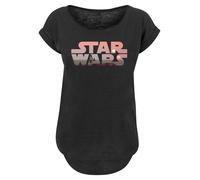 F4NT4STIC T-shirt 'Star Wars Tatooine' marron / rose / noir, Taille XL