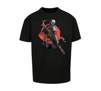 F4NT4STIC T-Shirt 'Star Wars The Mandalorian Blaster Rifles' mélange de couleurs / noir, Taille XXXL