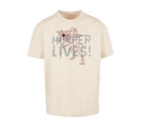 F4NT4STIC T-Shirt 'Stranger Things Hoppers Live Netflix TV Series' beige / rouille / gris, Taille 5XL
