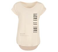 F4NT4STIC T-shirt 'Take It Easy' sable / noir, Taille XL