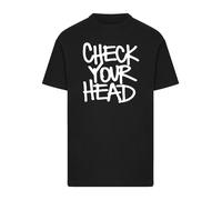 F4NT4STIC T-Shirt 'The Beastie Boys Check Your Head' noir / blanc, Taille L