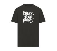 F4NT4STIC T-Shirt 'The Beastie Boys Check Your Head' noir / blanc, Taille XXL