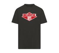 F4NT4STIC T-Shirt 'The Beastie Boys' rouge / noir / blanc, Taille M