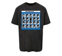 F4NT4STIC T-Shirt 'The Beatles Retro' bleu / noir / blanc, Taille M