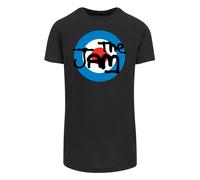 F4NT4STIC T-Shirt 'The Jam Band' bleu / rouge / noir / blanc, Taille S