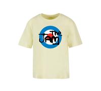 F4NT4STIC T-shirt 'The Jam' bleu / jaune clair / rouge / noir / blanc, Taille XL