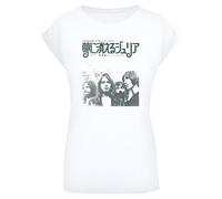 F4NT4STIC T-shirt 'The Pink Floyd Julia Dream Summer' noir / blanc, Taille S