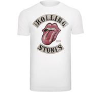 F4NT4STIC T-Shirt 'The Rolling Stones' mélange de couleurs / blanc, Taille M