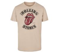 F4NT4STIC T-Shirt 'The Rolling Stones Tour '78' beige / rouge / noir / blanc, Taille XXXL