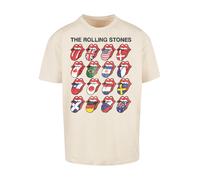 F4NT4STIC T-Shirt 'The Rolling Stones Voodoo Lounge Tongues' beige, Taille XXXL