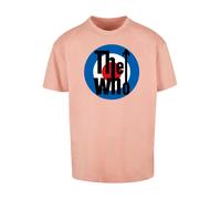 F4NT4STIC T-Shirt 'The Who Target' crème / bleu / noir / blanc, Taille 4XL