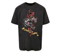 F4NT4STIC T-Shirt 'The Witcher Monster Slayer Netflix TV Series' or / gris / melon / noir, Taille XXXL