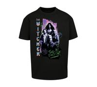 F4NT4STIC T-Shirt 'The Witcher Tied By Destiny Netflix TV Series' azur / vert / violet / noir, Taille XS