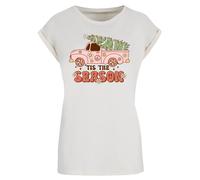 F4NT4STIC T-shirt 'Tis The Season Christmas' sable / mélange de couleurs, Taille XS