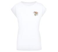 F4NT4STIC T-shirt 'Tom And Jerry Faux Pocket Mummy Jerry' sable / jaune / gris / blanc, Taille S