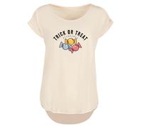 F4NT4STIC T-shirt 'Trick Or Treat Halloween' beige / mélange de couleurs, Taille XXXL