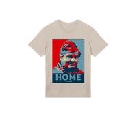 F4NT4STIC T-Shirt 'TV Times Benny Hill Home Guard' sable / bleu / rouge, Taille XS