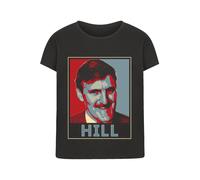 F4NT4STIC T-shirt 'TV Times Jimmy Hill Sports Presenter' mélange de couleurs / noir, Taille M