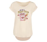 F4NT4STIC T-shirt 'We Are A Perfect Match Love' sable / jaune / rose / rouge, Taille L