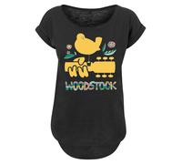 F4NT4STIC T-shirt 'Woodstock Artwork' noir, Taille XXL
