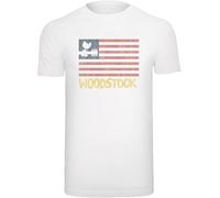 F4NT4STIC T-Shirt 'Woodstock' bleu marine / jaune / rouge / blanc, Taille 4XL