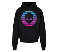 F4NT4STIC Veste de survêtement 'Alien Kopf' bleu clair / violet / noir, Taille M