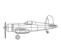 F4u-4 Corsair(pre-painted) - 1:350e - Trumpeter G