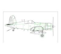 HobbyBoss Maquette d'avion F4U-7 Corsair Marine française Échelle 1/48 Plastique