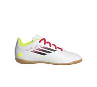 adidas F50 Club Football Boots Indoor Kids Chaussures, FTWR White/Core Black/Solar Yellow, 29 EU