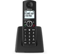 F530 - Téléphone Fixe Sans Fil Dect - Grand Écran Rétroéclairé - Mains Libres - Fonction Blocage Des Appels - 2 Touches De Mémoires Directes - Noir