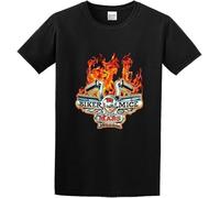 F55FLENG Hot Biker Mice from Mars Cartoon O Neck Men T Shirt 5 Manches Courtes(X-Large)