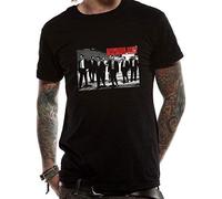 F55FLENG Reservoir Dogs - Photograph T-Shirt Black Manches Courtes(X-Large)