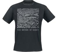 F55FLENG The Sisters of Mercy Anaconda Men T-Shirt Black Manches Courtes(Medium)