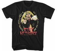 F55FLENG Twisted Sister Stay Hungry Adult T Shirt Manches Courtes(Medium)