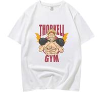 F55FLENG Vinland Saga T-Shirts Top Thorkell T-Shirts Thorkell Casual Streetwear Thorkell Pullover for Men Women Teens Manches Courtes(XX-Large)