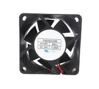 F6025X24B DC24V 0.25A ventilateur de refroidissement 6CM 6025 60 * 60 * 25mm