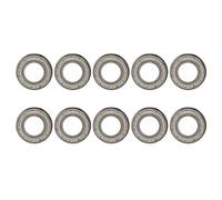 F6903ZZ F6904ZZ F6905ZZ F6906ZZ Roulements à billes à gorge profonde 10Pcs | Roulements à bride double protection pour imprimantes/copieurs/télécopieurs | Mini roulements précis à (F6903ZZ)