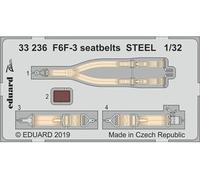 Maquette Eduard F6f-3 Seatbelts Steel For Trumpeter - 1:32e - Accessories