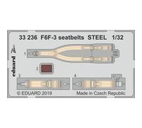 F6f-3 Seatbelts Steel For Trumpeter - 1:32e - Eduard Accessories G