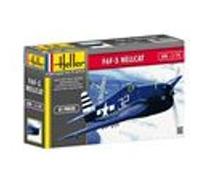 Heller Maquette Aviation F6F-5 Hellcat - Chasseur Deuxième Guerre mondiale 1/72 - 41 pièces