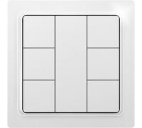 F6T55EB-wg Eltako sans fil Bouton-poussoir montage apparent (en saillie) Portée max. 30 m