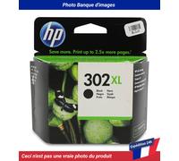 HP 302XL Cartouche d’encre noire grande capacité authentique